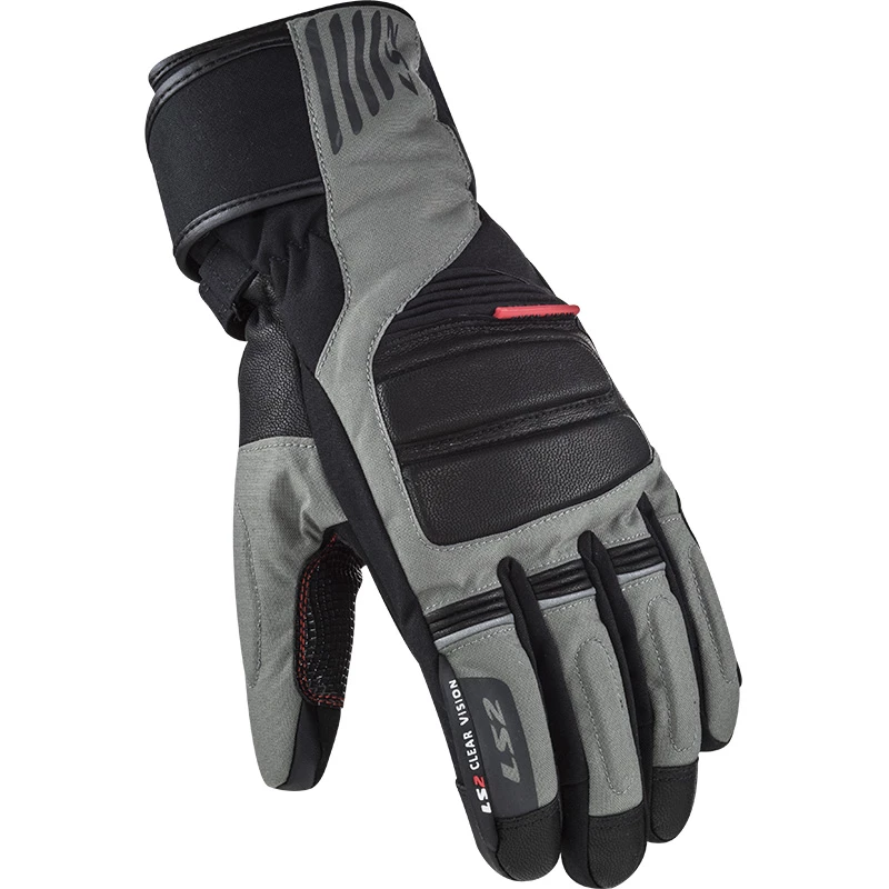 New ๐ Winter Ls2 Frost Gloves Black Grey ๐