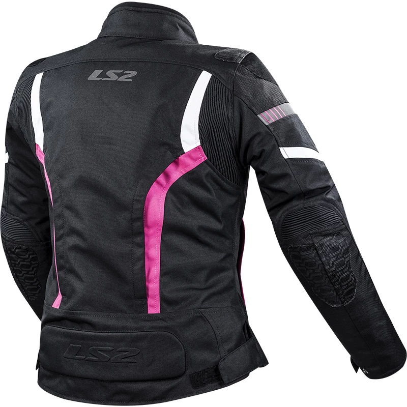 Budget β Textile Ls2 Gate Lady Jacket Black Pink π₯° - Image 2