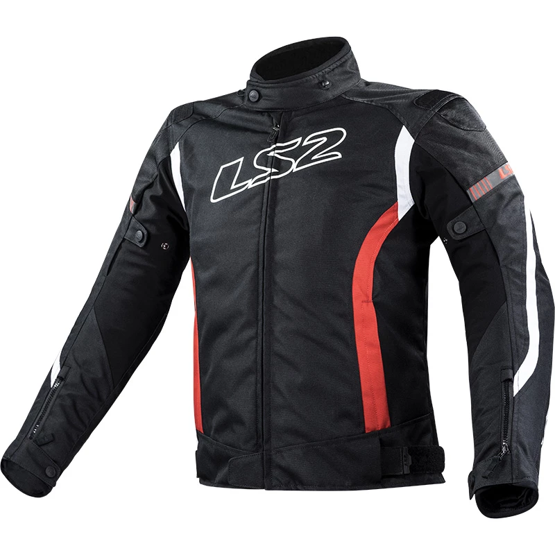 Budget π Textile Ls2 Gate Jacket Black Red π