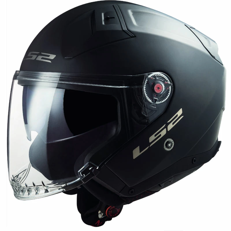 Cheap ๐คฉ Fiber Ls2 Of603 Infinity 2 Solid Helmet Black Matt ๐