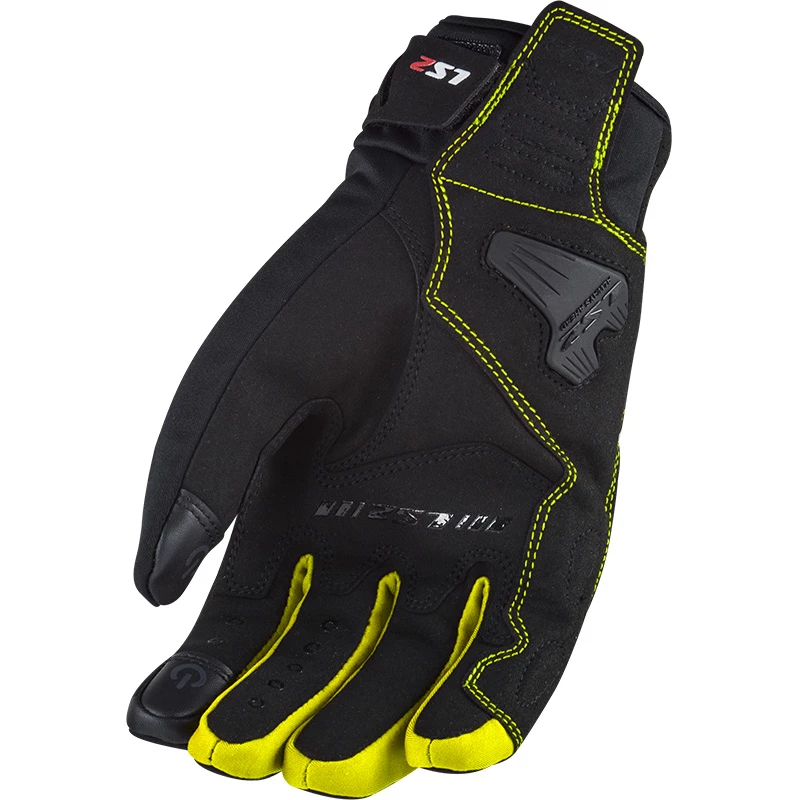 Best Pirce ๐ Winter Ls2 Jet 2 Gloves Black Hv Yellow ๐คฉ - Image 2