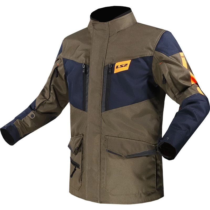 Best reviews of π Textile Ls2 Metropolis Evo Jacket Khaki Blue Orange π§¨
