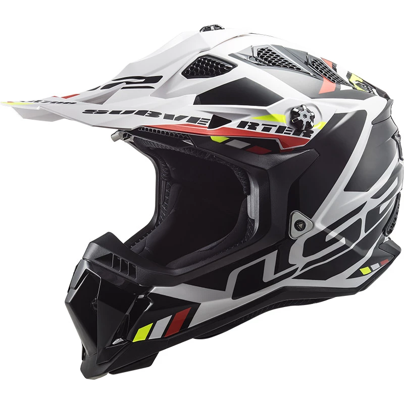 Best Pirce 🥰 Plastic Ls2 Mx700 Subverter Evo Stomp Helmet White Black ❤️