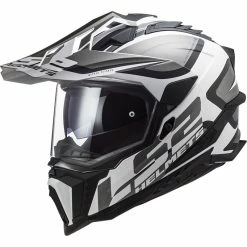 Promo 👏 Crosstourer Ls2 Mx701 Explorer Alter Helmet White 🧨