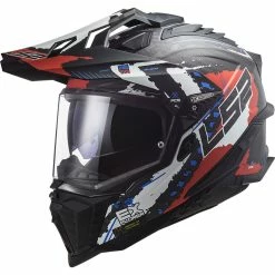 Budget 🥰 Crosstourer Ls2 Mx701 Explorer Carbon Extend Helmet Red Matt 🔔