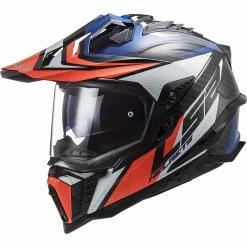 Best reviews of ❤️ Crosstourer Ls2 Mx701 Explorer Carbon Focus Helmet Blue Red 🥰