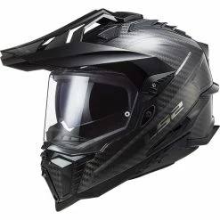 Best deal ❤️ Crosstourer Ls2 Mx701 Explorer Carbon Glossy Helmet Black 🧨