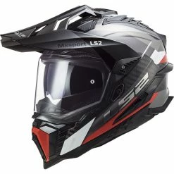 Flash Sale 🎉 Crosstourer Ls2 Mx701 Explorer Carbon Frontier Helmet Red ⌛