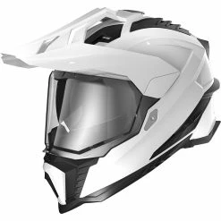 Promo 😀 Crosstourer Ls2 Mx701 Explorer Solid Helmet White 🎁