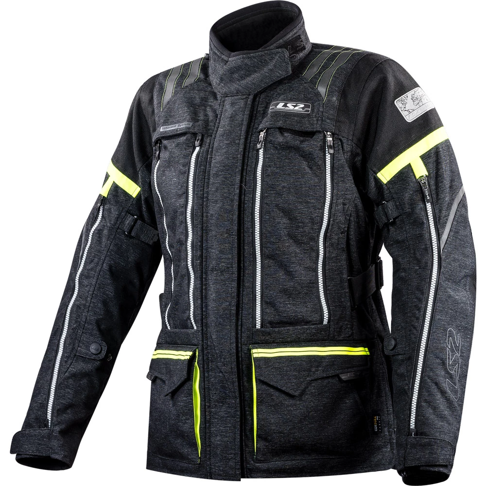 Best reviews of β€οΈ Touring Ls2 Nevada Lady Jacket Black Hi-vis Yellow π