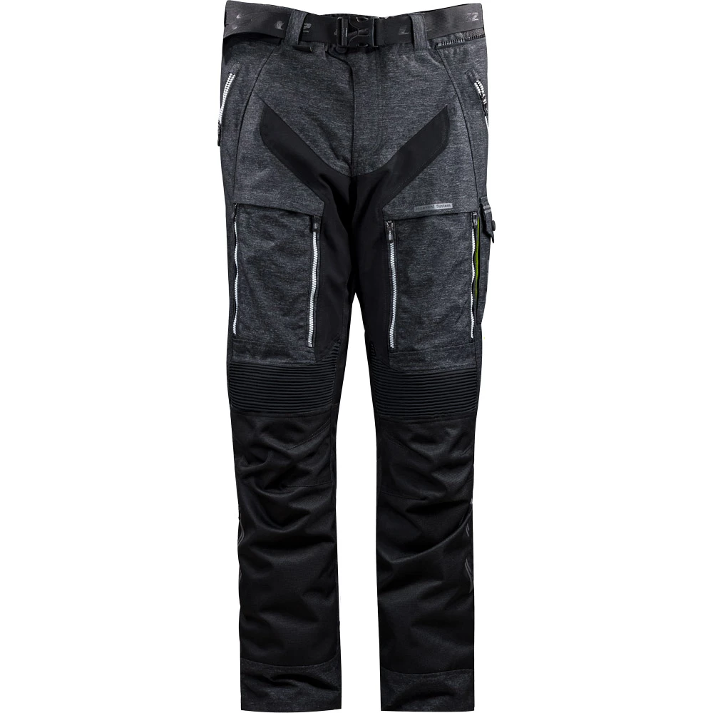 Cheapest 🔔 Textile Ls2 Nevada Pants Black Hi-vis Yellow 😍 - Image 3