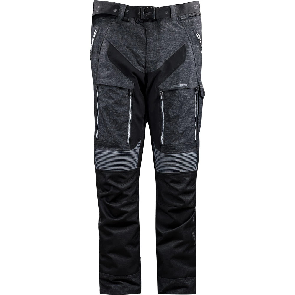 Best Pirce 🔥 Textile Ls2 Nevada Pants Black Grey 😉 - Image 3