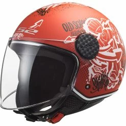 Deals 👏 Plastic Ls2 Sphere Lux Of558 Skater Helmet Matt Red ⭐