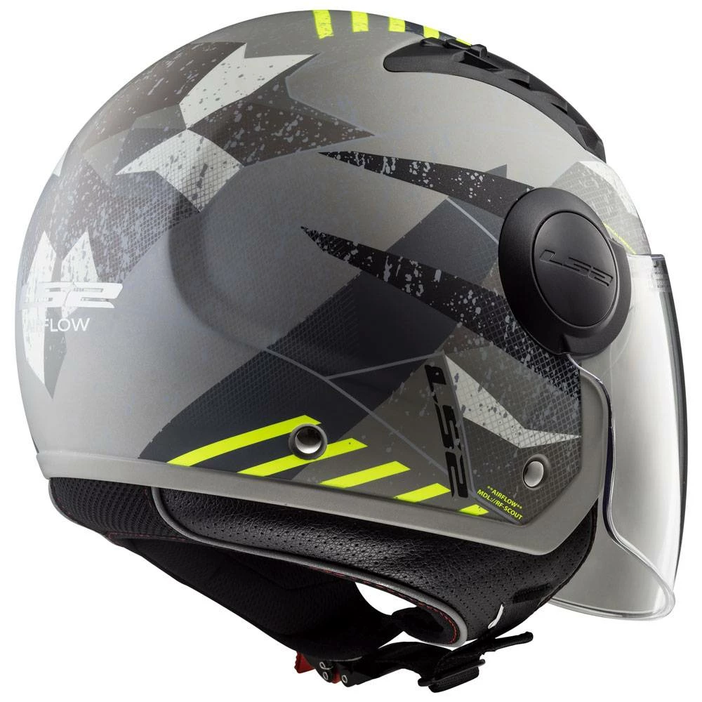 Best deal ๐ Plastic Ls2 Airflow L Of562 Camo Matt Titanium Yellow ๐ - Image 2