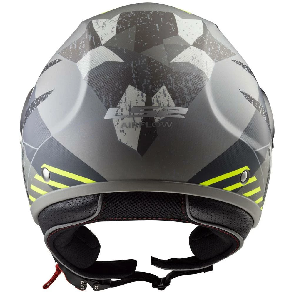 Best deal ๐ Plastic Ls2 Airflow L Of562 Camo Matt Titanium Yellow ๐ - Image 4