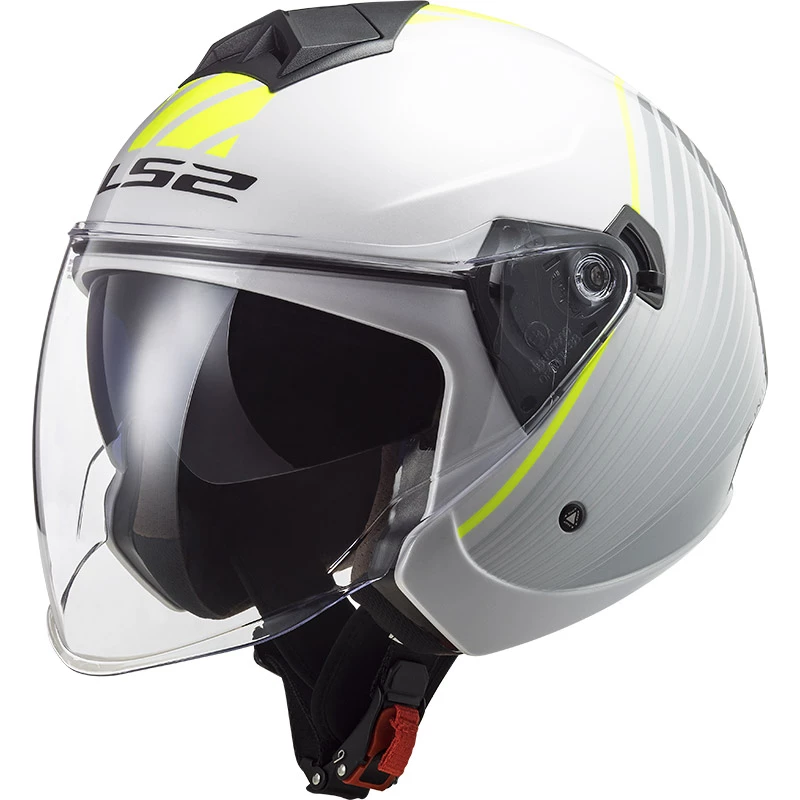 Coupon 🎁 Plastic Ls2 Of573 Twister 2 Luna Helmet White Silver 💯