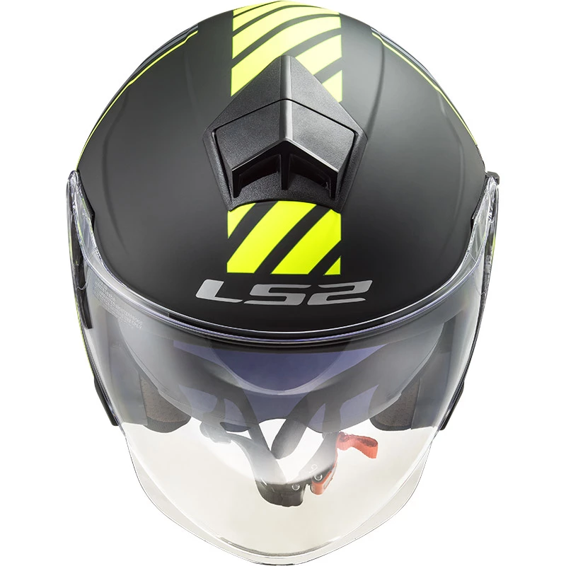 Best Pirce ๐ Plastic Ls2 Of573 Twister 2 Luna Helmet Black Matt Titanium ๐ - Image 4