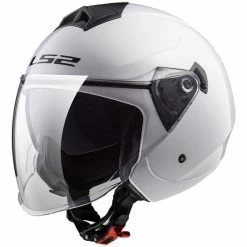 Flash Sale ⌛ Plastic Ls2 Of573 Twister 2 Solid White 😀