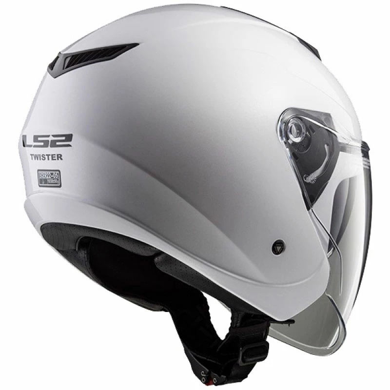 Flash Sale โ Plastic Ls2 Of573 Twister 2 Solid White ๐ - Image 2