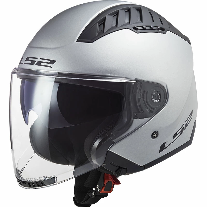 Best deal ๐ Plastic Ls2 Of600 Copter Solid Helmet Silver Matt ๐คฉ