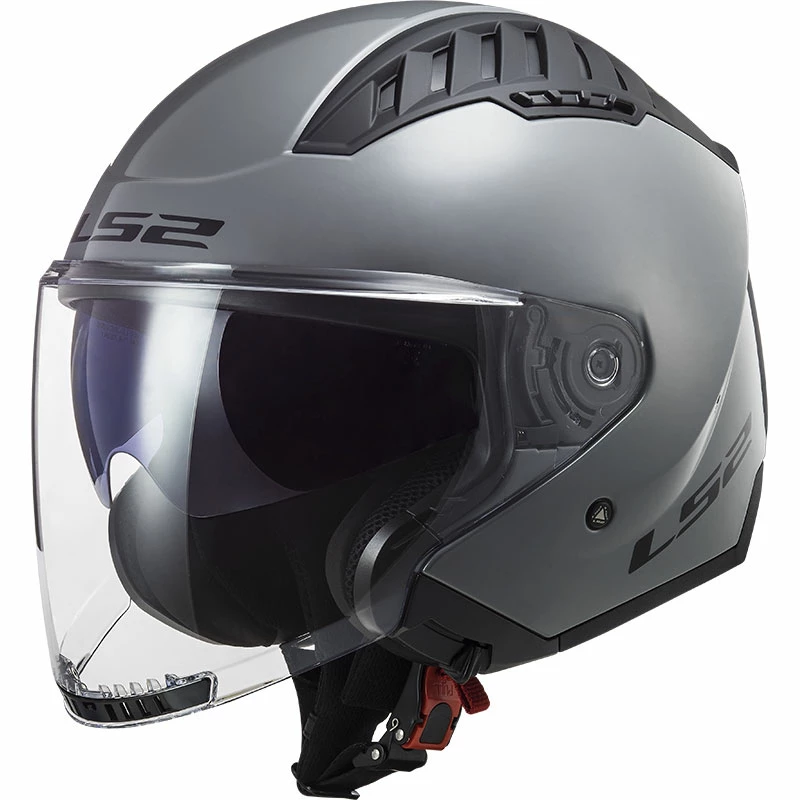 Cheapest ๐ Plastic Ls2 Of600 Copter Solid Helmet Nardo Grey ๐งจ