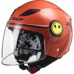 Top 10 🛒 Plastic Ls2 Of602 Funny Kid Solid Helmet Red 👏