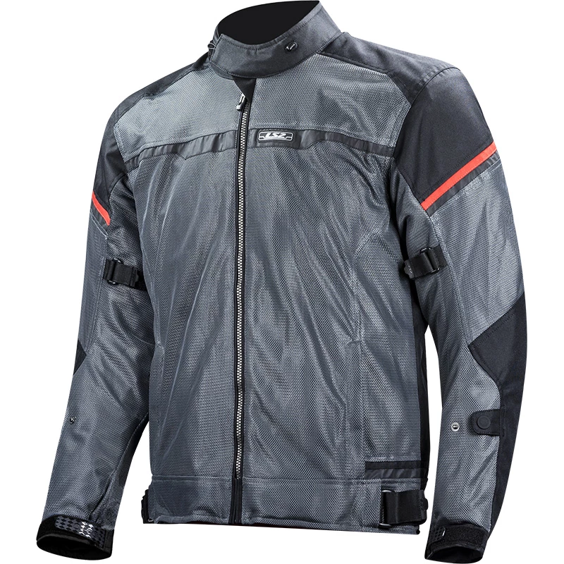 Cheap βοΈ Ventilated Ls2 Riva Jacket Black Dark Grey Red π