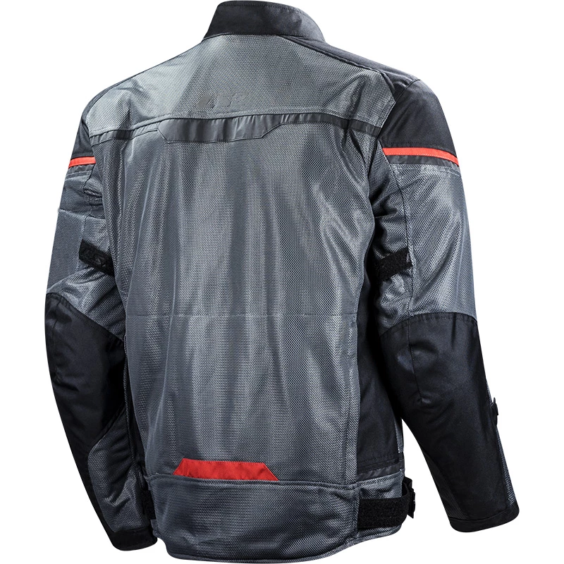 Cheap βοΈ Ventilated Ls2 Riva Jacket Black Dark Grey Red π - Image 2