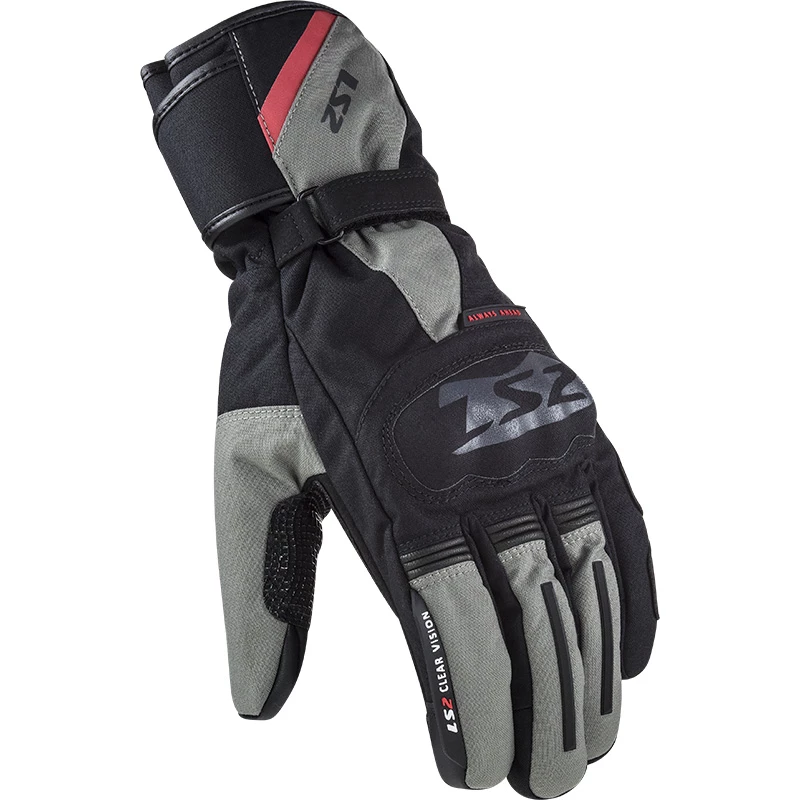 Best Sale ๐งจ Winter Ls2 Snow Gloves Black Grey ๐