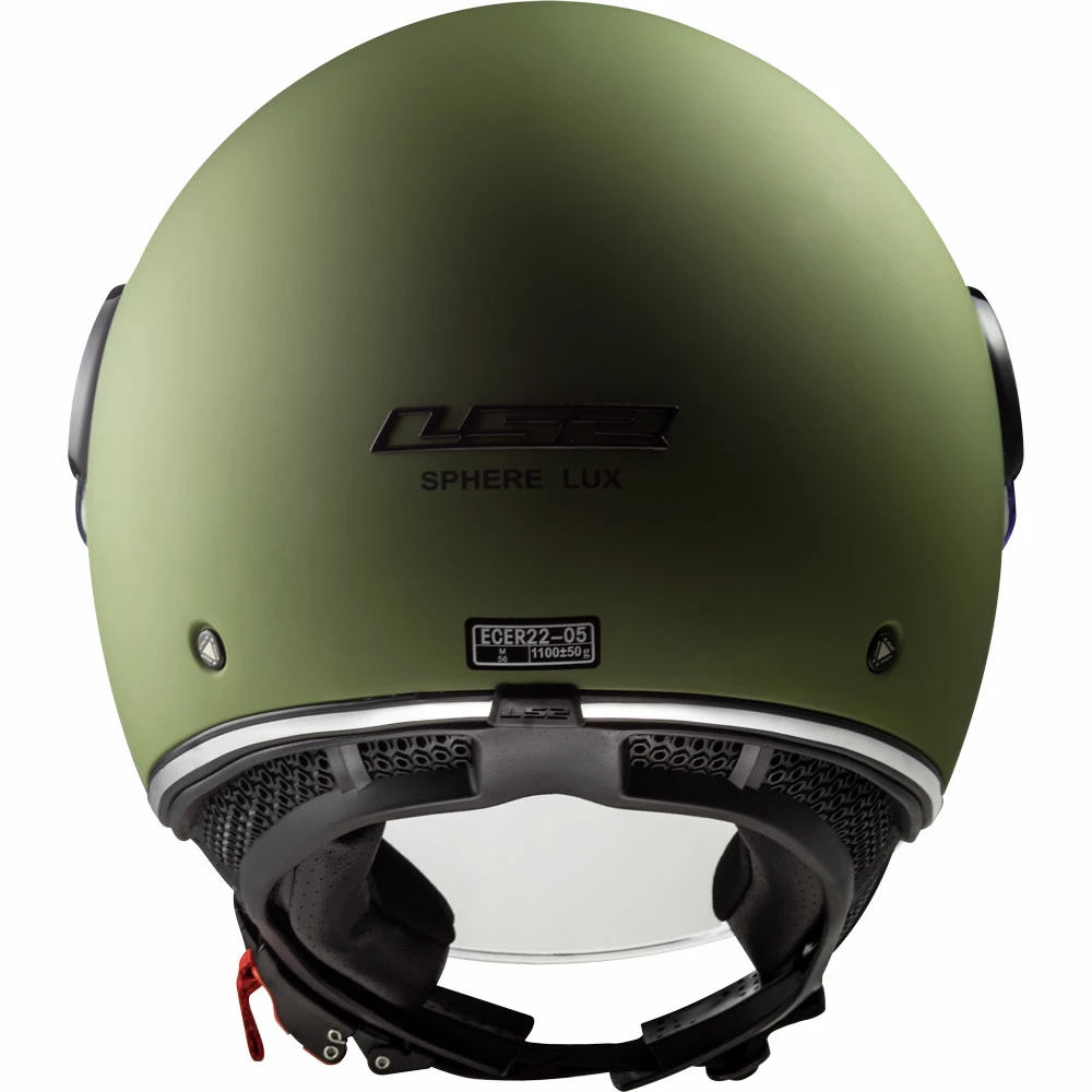Cheap π Plastic Ls2 Sphere Lux Of558 Solid Matt Military Green β 3 Cheap π Plastic Ls2 Sphere Lux Of558 Solid Matt Military Green β - Image 3