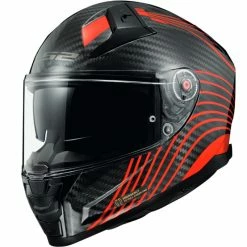 Deals 🔔 Fiber Ls2 Ff811 Vector 2 Carbon Flux Helmet Red 😍