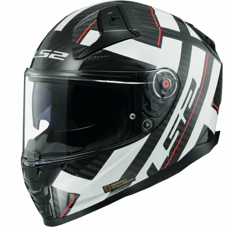 Deals ⭐ Fiber Ls2 Ff811 Vector 2 Carbon Strong Helmet White 🥰
