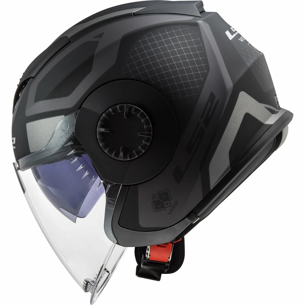 Cheapest 💯 Plastic Ls2 Verso Of570 Marker Matt Black Titanium 🔥 - Image 3