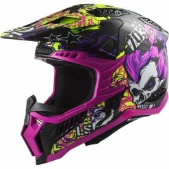 Budget 🔔 Fiber Ls2 Mx703 X-force Fireskull Helmet Violet 💯