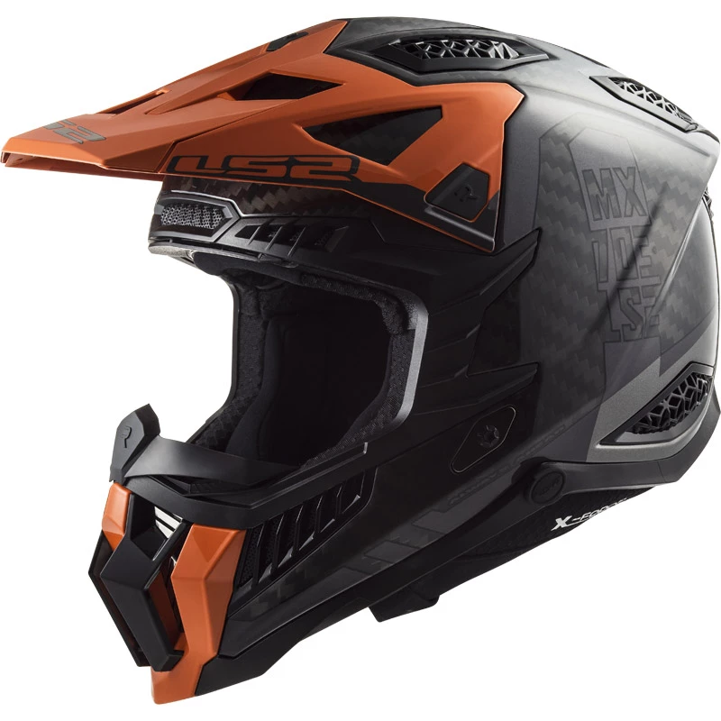 Buy 😀 Fiber Ls2 Mx703 X-force Victory Helmet Titanium Orange 🛒